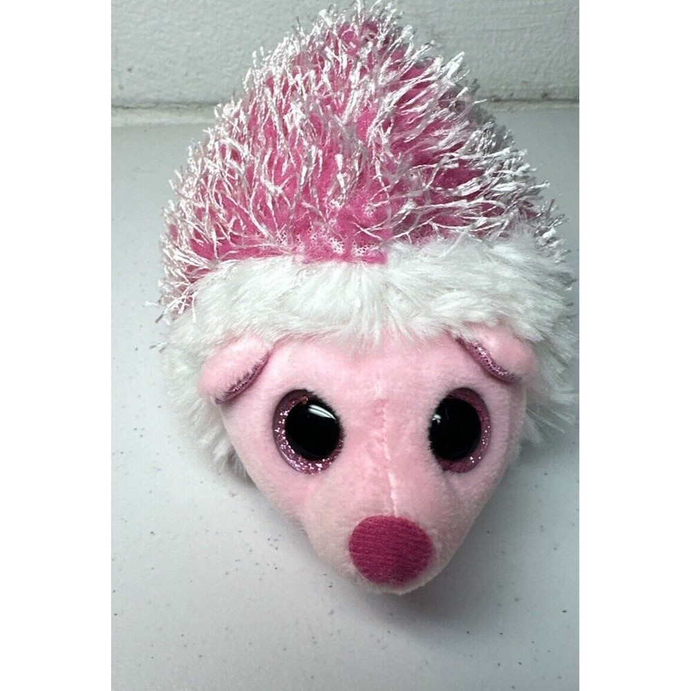 Ty Beanie Boo Pink Mrs Prickly Hedgehog 6 Inch stuffed Animal P13